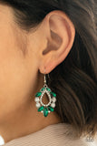 New Age Noble - Green - Paparazzi Accessories - Earring - Jewelry with Erin Binford