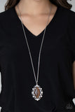 Exquistely Enchanted- Brown - Paparazzi Accessories - Necklace - Jewelry with Erin Binford