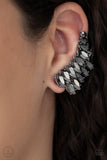 Explosive Elegance - Silver - Paparazzi Accessories - Earring - Jewelry with Erin Binford