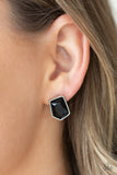 Indulge Me - Black - Paparazzi Accessories - Earring - Jewelry with Erin Binford