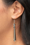 Sparkle Stream - Silver - Paparazzi Accessories - Earring - Jewelry with Erin Binford