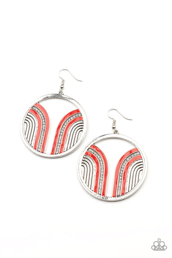 Delightfully Deco - Red - Jewelry with Erin Binford