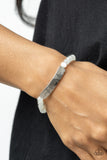 Family is Forever - White - Paparazzi Accessories - Bracelet - Jewelry with Erin Binford