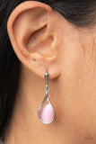 Pampered Glow Up - Pink - Paparazzi Accessories - Earring - Jewelry with Erin Binford