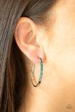Somewhere Over the OMBRE - Blue - Paparazzi Accessories - Earring - Jewelry with Erin Binford