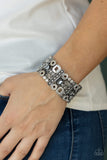 Dynamically Diverse - Silver - Paparazzi Accessories - Bracelet - Jewelry with Erin Binford
