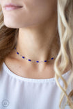 Urban Expo - Blue - Paparazzi Accessories - Necklace - Jewelry with Erin Binford