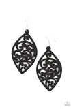 Coral Garden - Black - Paparazzi Accessories - Earring - Jewelry with Erin Binford
