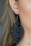 Coral Garden - Black - Paparazzi Accessories - Earring - Jewelry with Erin Binford