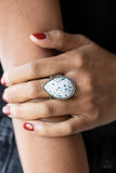 Stormy Sunrise - White - Paparazzi Accessories - Ring - Jewelry with Erin Binford