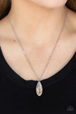 Prismatically Polished - White - Paparazzi Accessories - Necklace - Jewelry with Erin Binford