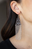 Cleopatras Allure - Silver - Paparazzi Accessories - Earring - Jewelry with Erin Binford
