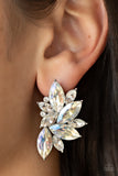 Instant Iridescence - White - Paparazzi Accessories - Earring - Jewelry with Erin Binford