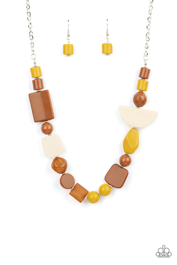 Tranquil Trendsetter - Yellow - Jewelry with Erin Binford