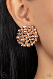 Head To Toe Twinkle - Brown - Paparazzi Accessories - Earring - Jewelry with Erin Binford