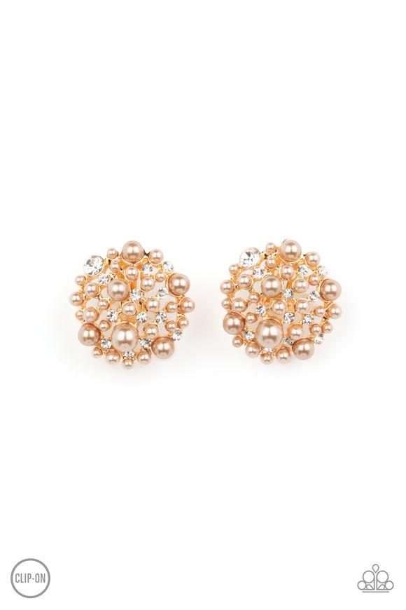 Head To Toe Twinkle - Brown - Paparazzi Accessories - Earring - Jewelry with Erin Binford