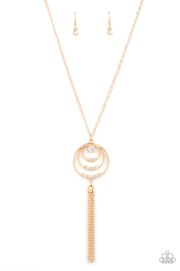 Spiraling Sparkle - Gold - Jewelry with Erin Binford
