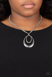 Suburban Storm - Silver - Paparazzi Accessories - Necklace - Jewelry with Erin Binford