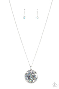 Glade Glamour - Blue - Paparazzi Accessories - Necklace - Jewelry with Erin Binford