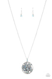 Glade Glamour - Blue - Paparazzi Accessories - Necklace - Jewelry with Erin Binford
