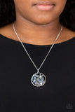 Glade Glamour - Blue - Paparazzi Accessories - Necklace - Jewelry with Erin Binford