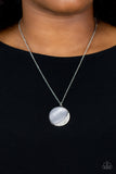 Oceanic Eclipse - Silver - Paparazzi Accessories - Necklace - Jewelry with Erin Binford