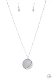 Oceanic Eclipse - Silver - Paparazzi Accessories - Necklace - Jewelry with Erin Binford