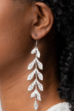 Lead From the FROND - Silver - Paparazzi Accessories- Earring - Jewelry with Erin Binford