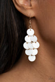 Tropical Tryst - Gold - Paparazzi Accessories - Earring - Jewelry with Erin Binford