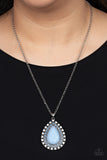 DROPLET Like Its Hot - Blue - Paparazzi Accessories - Necklace - Jewelry with Erin Binford