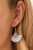 Magnificent Set - Pink - Paparazzi Accessories- 2 Piece Set - Jewelry with Erin Binford