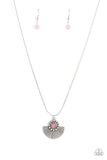 Magnificent Set - Pink - Paparazzi Accessories- 2 Piece Set - Jewelry with Erin Binford