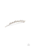 Starry Sprinkles - White - Paparazzi Accessories - Hair Clip - Jewelry with Erin Binford