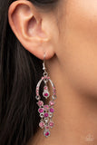 Sophisticated Starlet - Pink - Paparazzi Accessories - Earring - Jewelry with Erin Binford