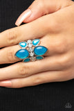 TRIO Tinto - Blue - Paparazzi Accessories - Ring - Jewelry with Erin Binford