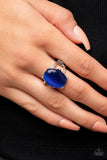 Enchantingly Everglades - Blue - Paparazzi Accessories - Ring - Jewelry with Erin Binford
