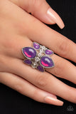 TRIO Tinto - Purple - Paparazzi Accessories - Ring - Jewelry with Erin Binford
