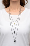 Follow the LUSTER - Black - Paparazzi Accessories - Necklace - Jewelry with Erin Binford