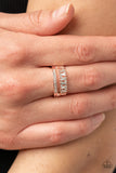 Fractal Fascination - Rose Gold - Paparazzi Accessories - Ring - Jewelry with Erin Binford