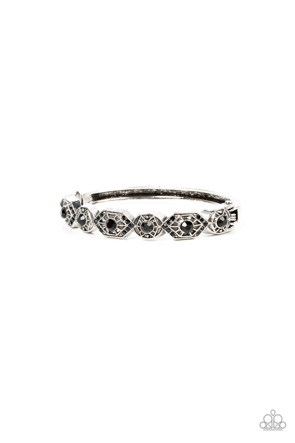 Eye-Opening Opulence - Black - Paparazzi Accessories - Bracelet - Jewelry with Erin Binford