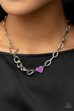 Little Charmer - Purple - Paparazzi Accessories - Necklace - Jewelry with Erin Binford