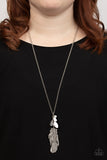 Off the FLOCK - White - Paparazzi Accessories - Necklace - Jewelry with Erin Binford