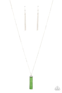 Set in GEMSTONE - Green - Paparazzi Accessories - Necklace - Jewelry with Erin Binford