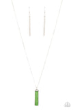 Set in GEMSTONE - Green - Paparazzi Accessories - Necklace - Jewelry with Erin Binford