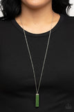 Set in GEMSTONE - Green - Paparazzi Accessories - Necklace - Jewelry with Erin Binford
