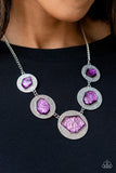Raw Charisma - Purple - Paparazzi Accessories - Necklace - Jewelry with Erin Binford