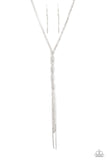 Impressively Icy - White - Paparazzi Accessories - Necklace - Jewelry with Erin Binford