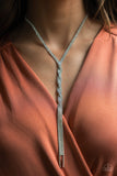 Impressively Icy - White - Paparazzi Accessories - Necklace - Jewelry with Erin Binford