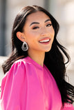 Take a POWER Stance - White - Paparazzi Accessories - Earring - Jewelry with Erin Binford
