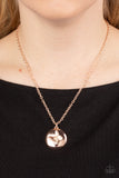 Monarch Meadow - Gold - Paparazzi Accessories - Necklace - Jewelry with Erin Binford